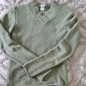 Prana Olive Textured Knit
